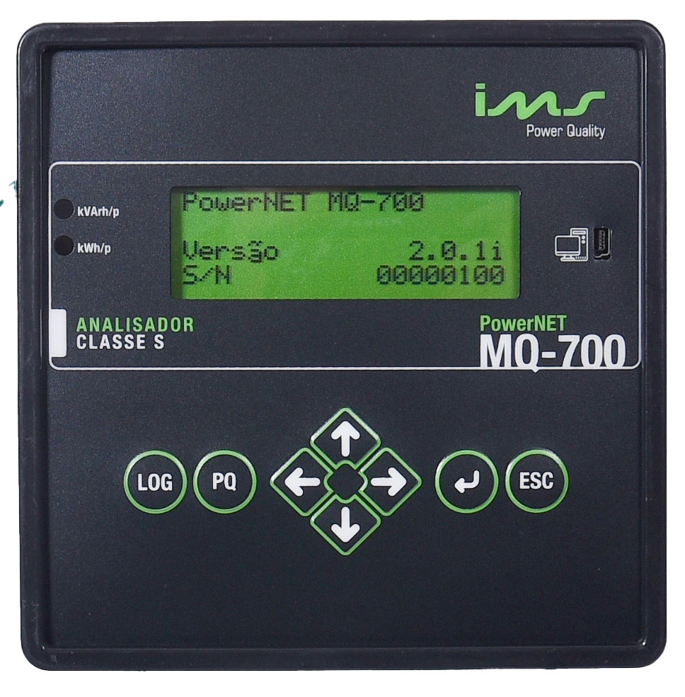 Analisador de Energia PowerNET MQ-700